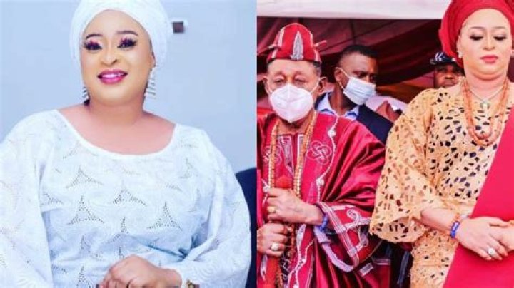 
Olori Abbey Grieves As She Marks 4months Remembrance Of The Late Alaafin Of Oyo 